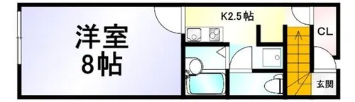 Roi de gland大田町【1階】の間取り