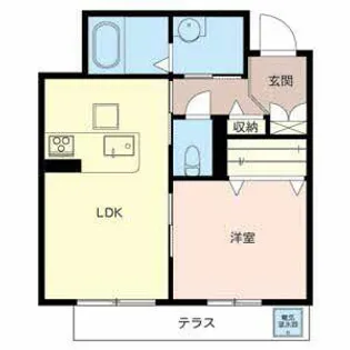 グレイス・ヴィラ【0103号室】の間取り