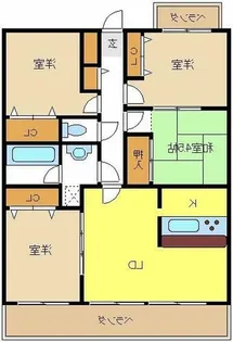 アグレアーブル【2階】の間取り