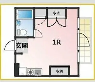 LUMiNA 広路【3階】の間取り