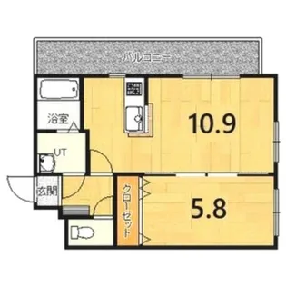 北海道札幌市西区西町北12丁目【マンション】の間取り