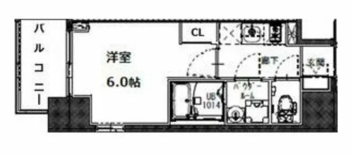 JMFレジデンス海老江【10階】の間取り