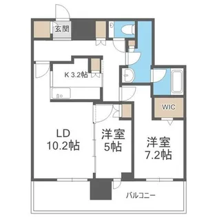 ONE札幌ステーションタワー【29階】の間取り