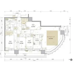 ONE札幌ステーションタワー【43階】の間取り
