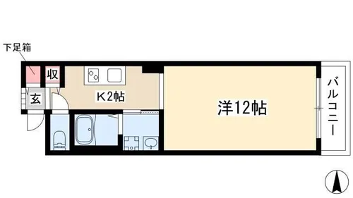 アークプラッツ【403号室】の間取り