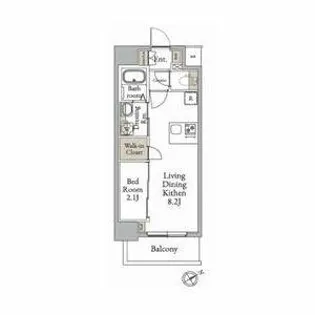 LiveFlat千種WEST【0804号室】の間取り