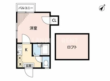 サニーコート大橋【2階】の間取り