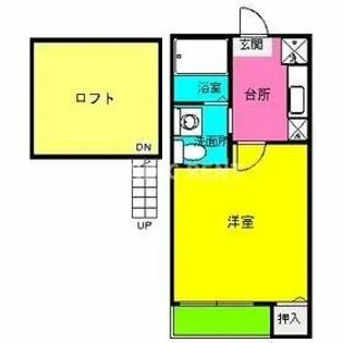 コーポLSRⅢ【1階】の間取り