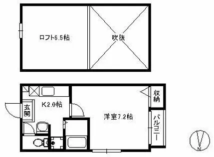 メゾンド井尻【1階】の間取り