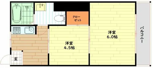 シャトレ【2階】の間取り