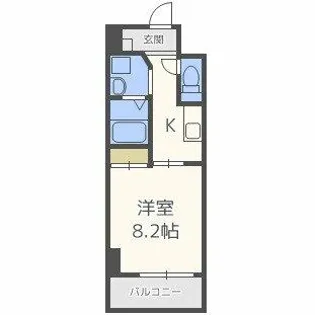 ドゥーエ本庄【2階】の間取り