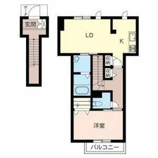 シャーメゾン ココア【0202号室】の間取り