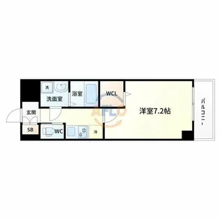 MSR新大阪南【3階】の間取り