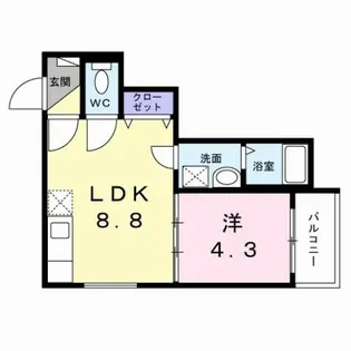 グラン シーズン2【3階】の間取り