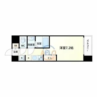 セレニテ西中島アリア壱番館【9階】の間取り