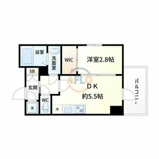 セレニテ新大阪グランデ シュッド【3階】の間取り