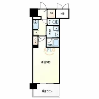 セイワパレス美章園駅前【5階】の間取り