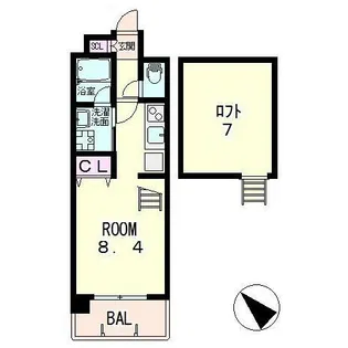 Grand Marry Bell ST【10階】の間取り