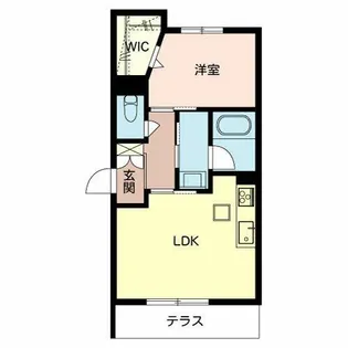 Bonheur M【0101号室】の間取り