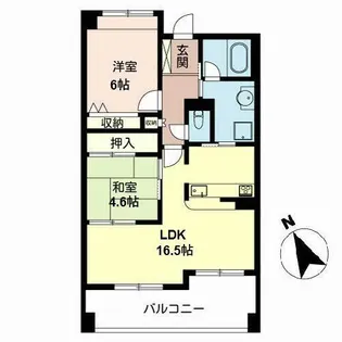ステラ中百舌鳥【0102号室】の間取り