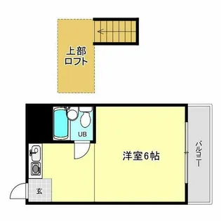 ロフティー野田【5階】の間取り