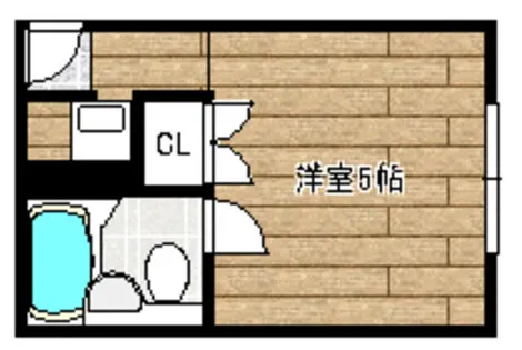 Dwell高槻【801号室】の間取り