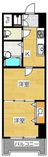 ORIENT BLD No.40 PROJECT 2100【14階】の間取り