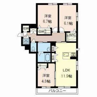 グラン エトワール【0302号室】の間取り