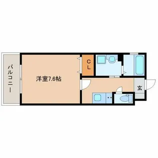 内山神岳ビル【411号室】の間取り