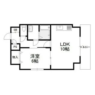 スターパレス【7階】の間取り