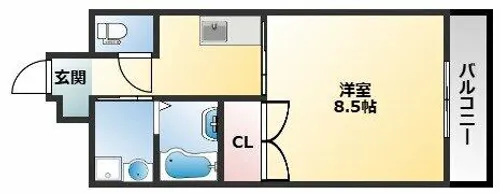 ノールパルク【3階】の間取り