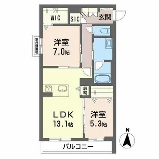 カピリナ本郷【0305号室】の間取り