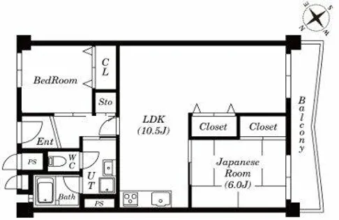 泉北若松台AB住宅 壱号棟【14階】の間取り