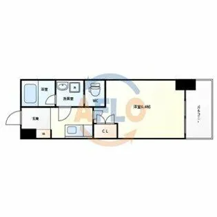 SWISS京橋【4階】の間取り