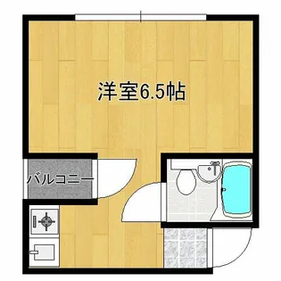 ジオナ新今里【406号室】の間取り