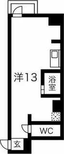 グランツ畑江【3階】の間取り