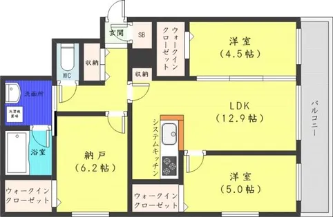 ヴィレッジ表参道【3階】の間取り