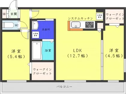 ヴィレッジ表参道【2階】の間取り