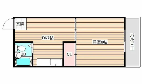 カーサ・ベルデ【2階】の間取り