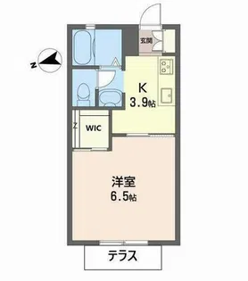 グランシード【1階】の間取り