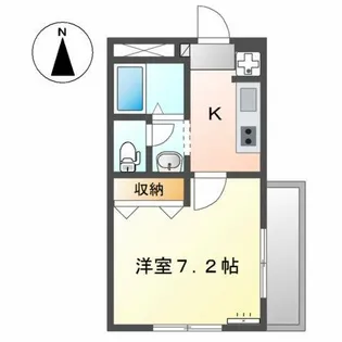 ライラック【1階】の間取り