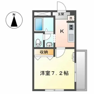 ライラック【2階】の間取り