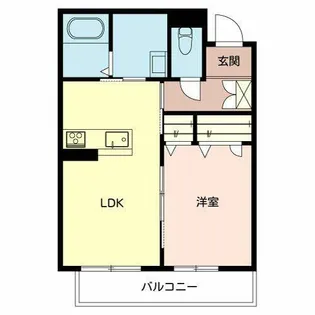 ソレイユ イズミ【0203号室】の間取り