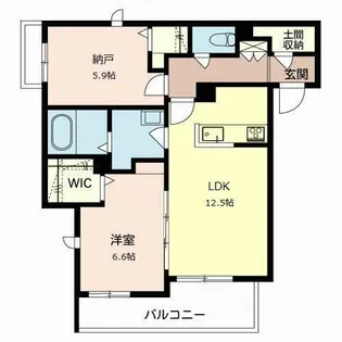 SOL.LEVANTE,XI【0301号室】の間取り