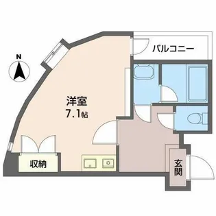 ノヴェル西宮【0301号室】の間取り