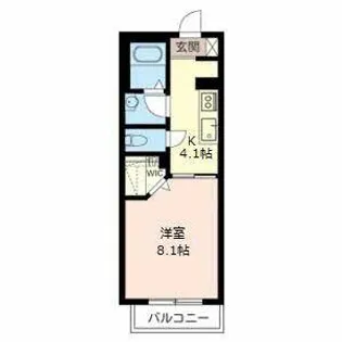 MAISON ROSE(メゾン ローズ)【0202号室】の間取り