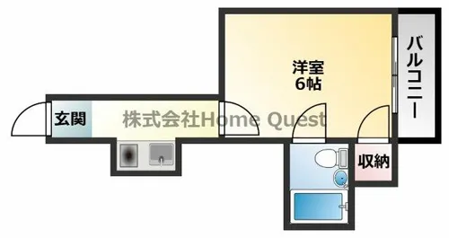 ハイツ富士パートⅡ【102号室】の間取り