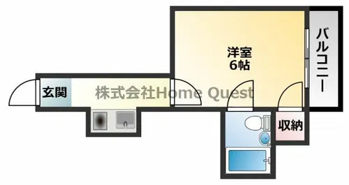 ハイツ富士パートⅡ【102号室】の間取り