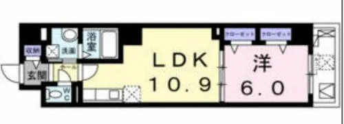 スピカコンフォート【3階】の間取り