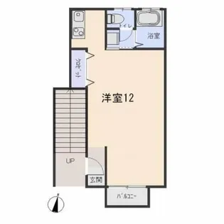 私の家 Ⅰ【109号室】の間取り